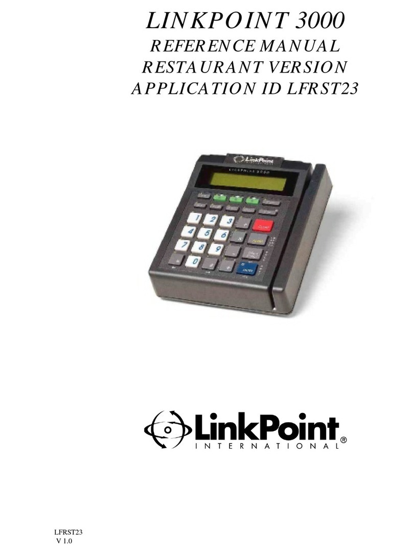 LinkPoint 3000 Reference manual