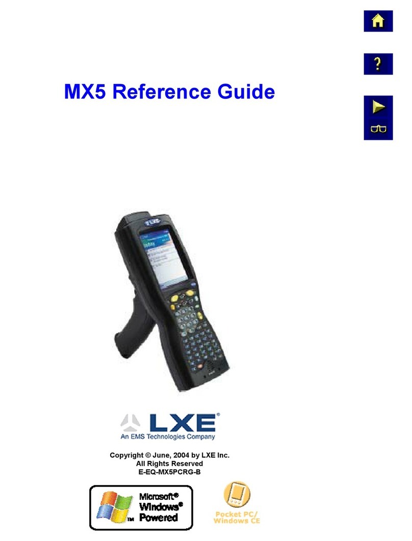 LXE MX5 reference guide