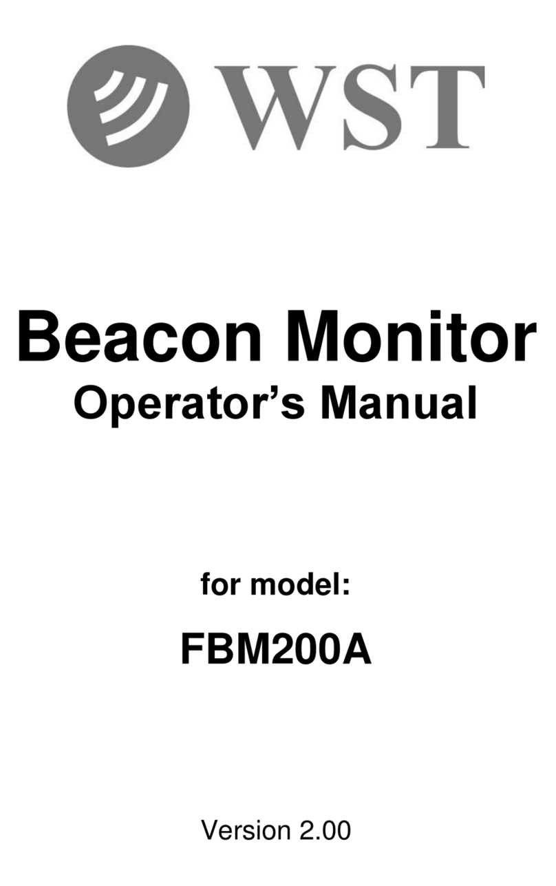 WST FBM200A Operator's manual