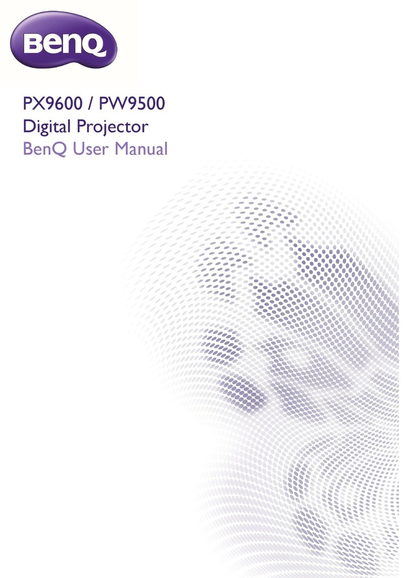 BenQ PX9600 User manual BenQ PX9600 User manual