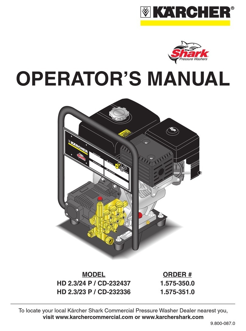 Kärcher HD 2.3/24 P / CD-23243 User manual