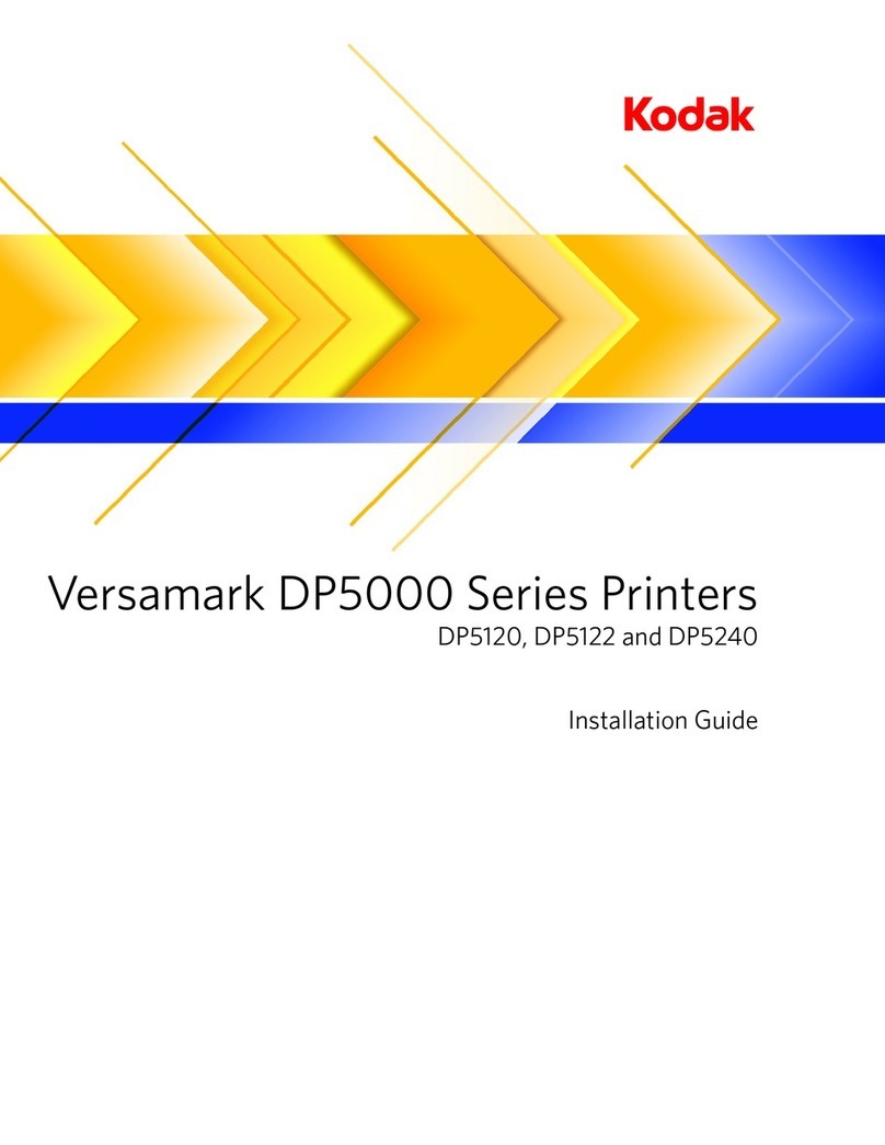 Kodak VERSAMARK DP5120 User manual