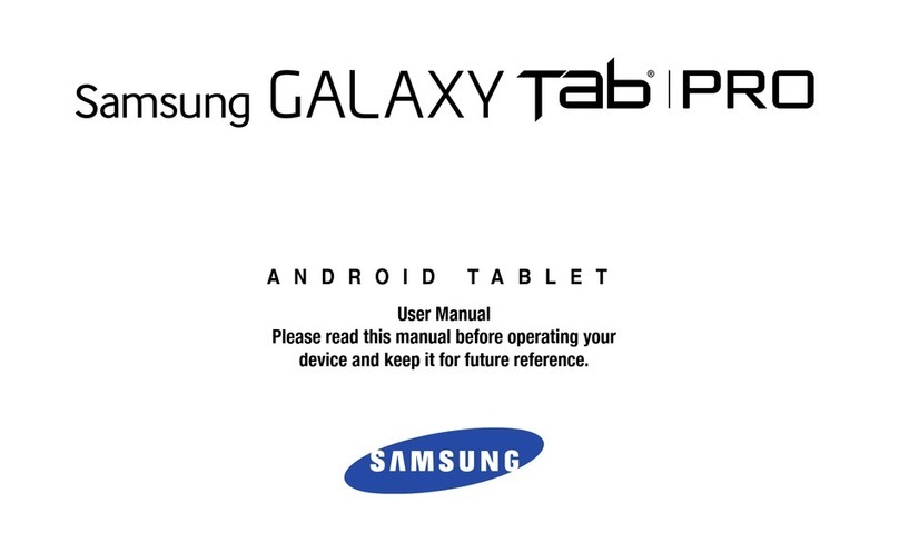 Samsung GALAXY Tab Pro User manual