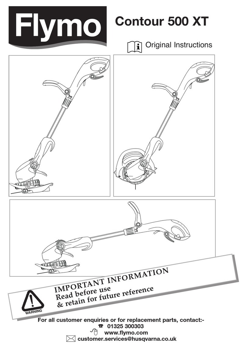 Flymo CONTOUR 500 XT Original instructions