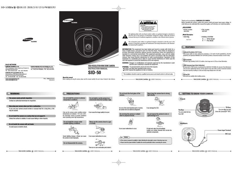 Samsung SID-50 Series User manual