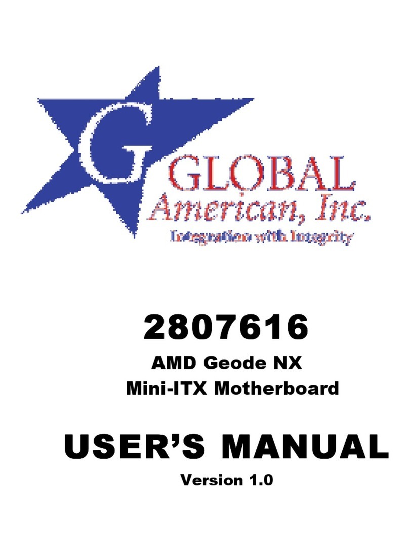 Global American Inc. 2807616 user manual