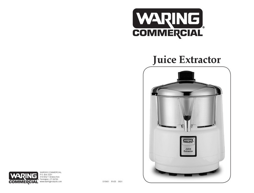 Waring 5001C User manual