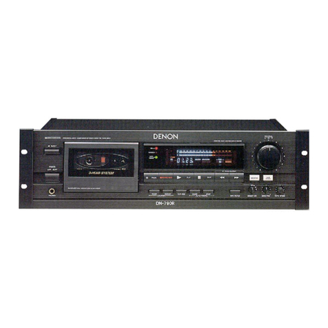 Denon DN-790R User manual