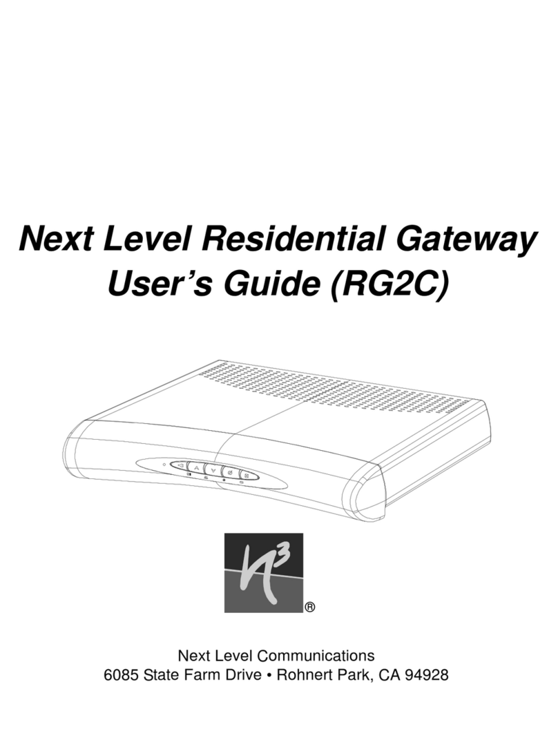 Next Level RG2C user guide