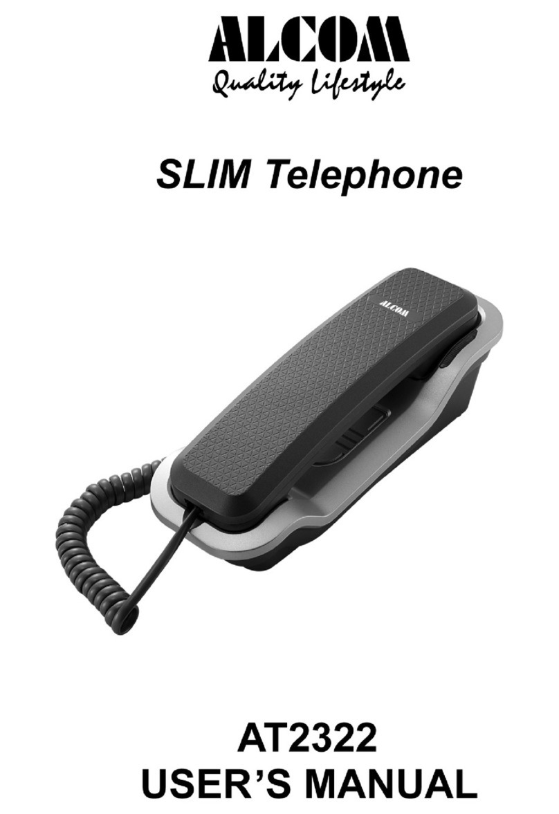 ALcom AT2322 user manual