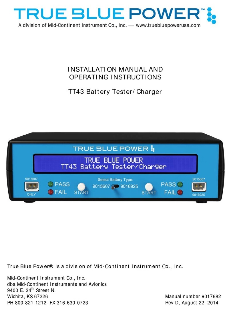 True blue power TT43 Installation manual and operating instructions