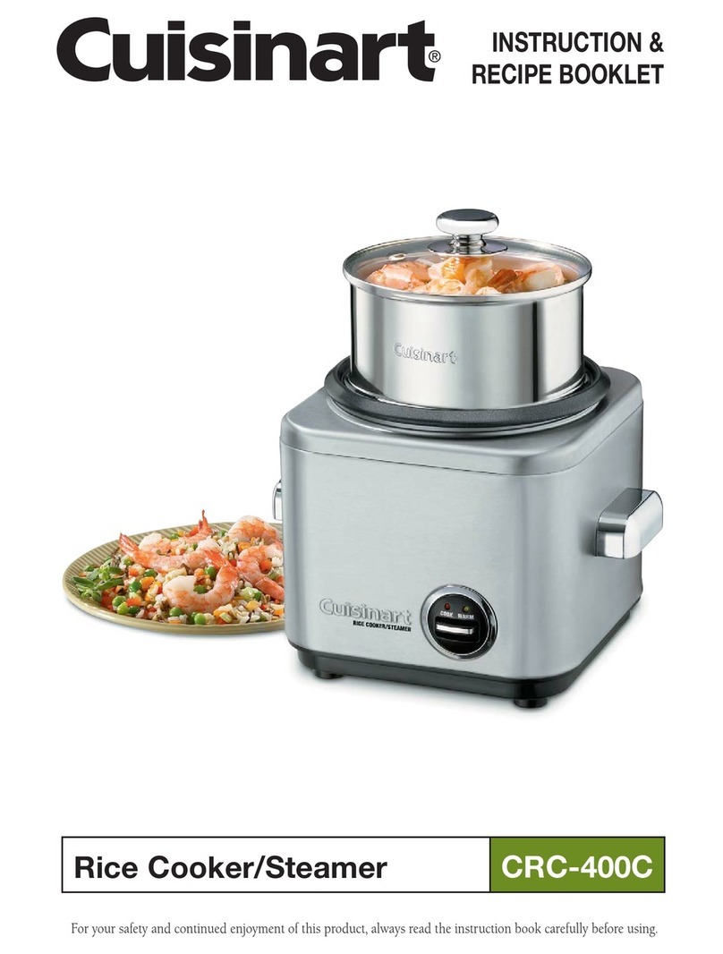 Cuisinart CRC-400C Operational manual
