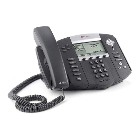 Polycom SoundPoint IP 550 User manual