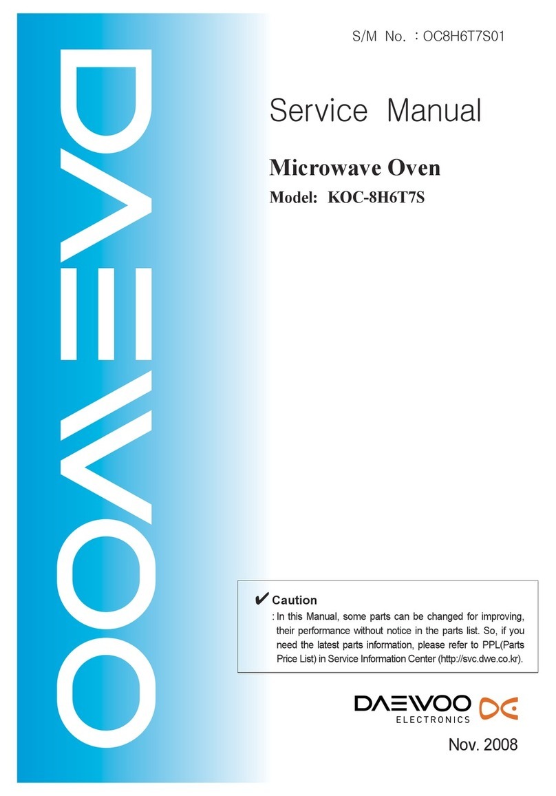 Daewoo KOC-8H6T7S User manual