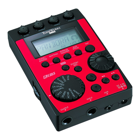Korg PX4B User manual