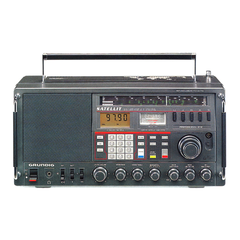 Grundig Satellit 650 User manual