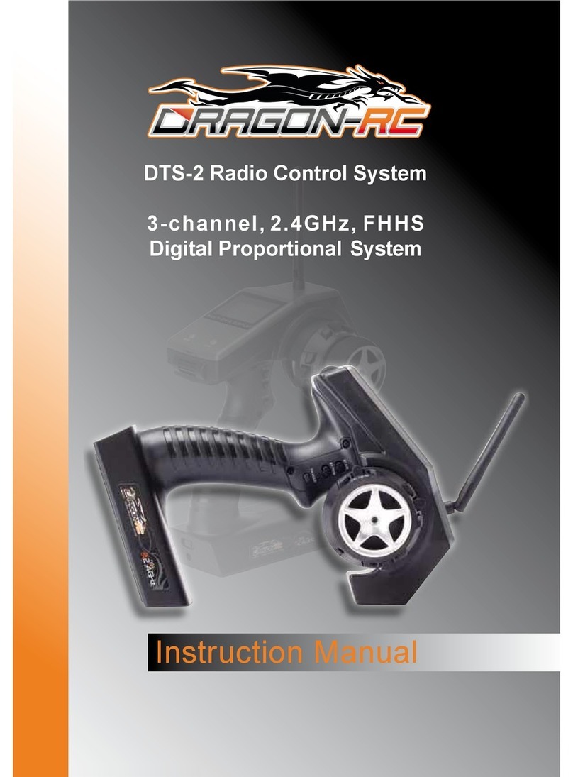 Gragon RC DTS-2 Radio Control System instruction manual