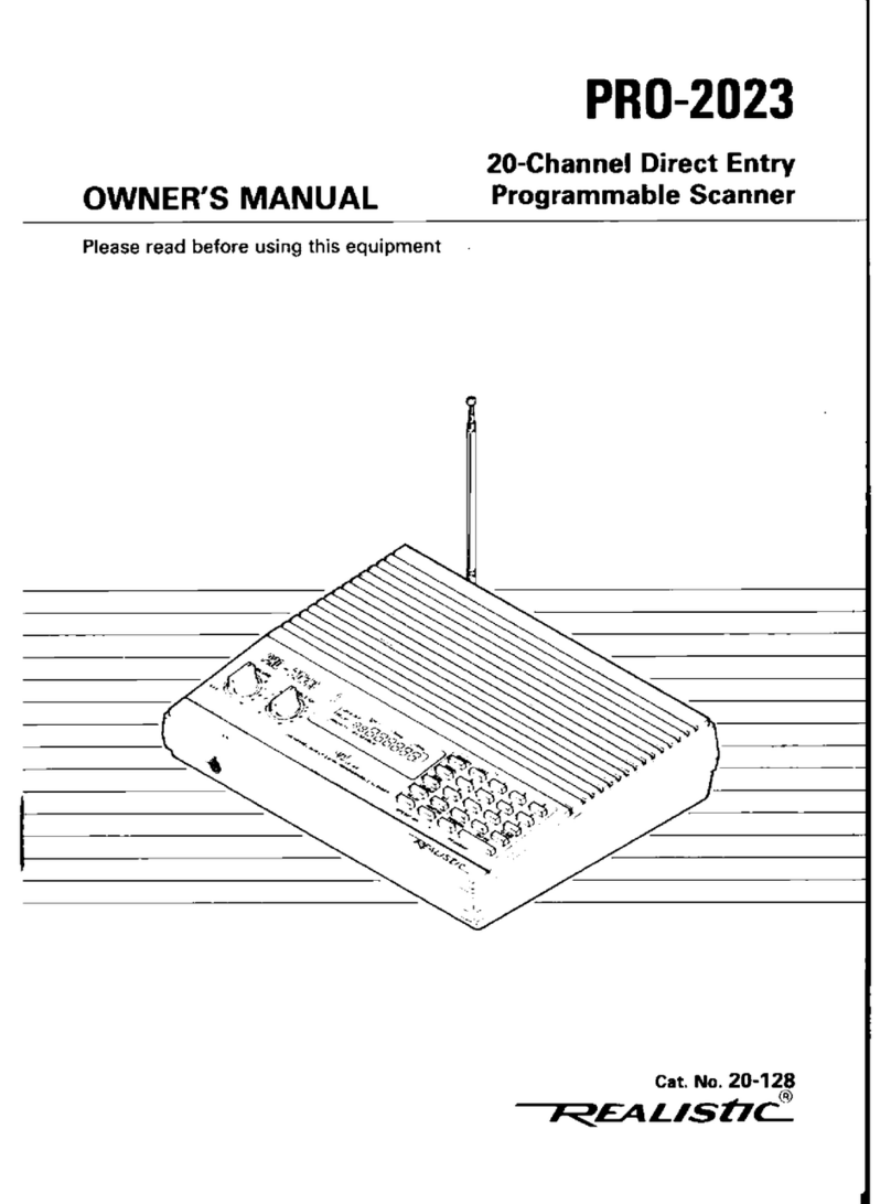 Realistic PRO-2023 owner's manual