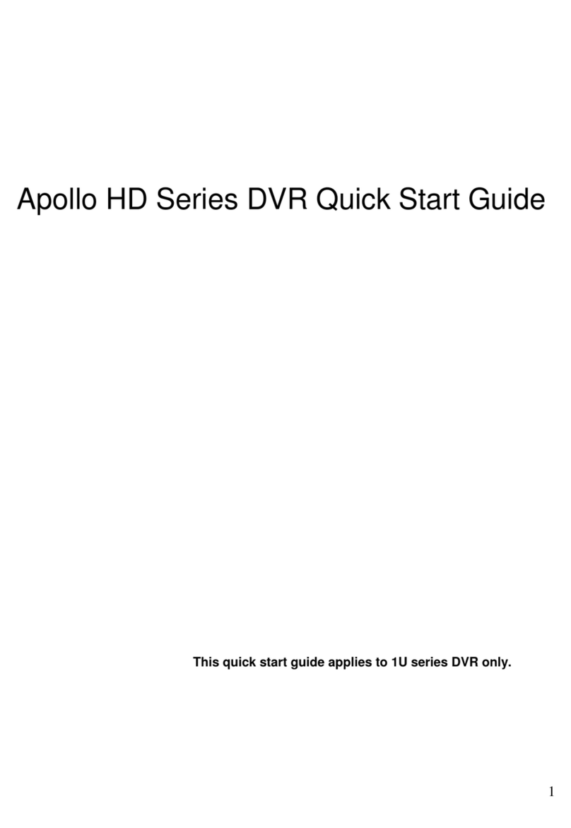 Apollo HD Series Start guide