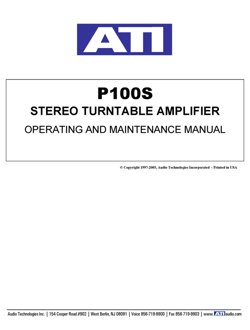 ATI Technologies P100S Operating instructions