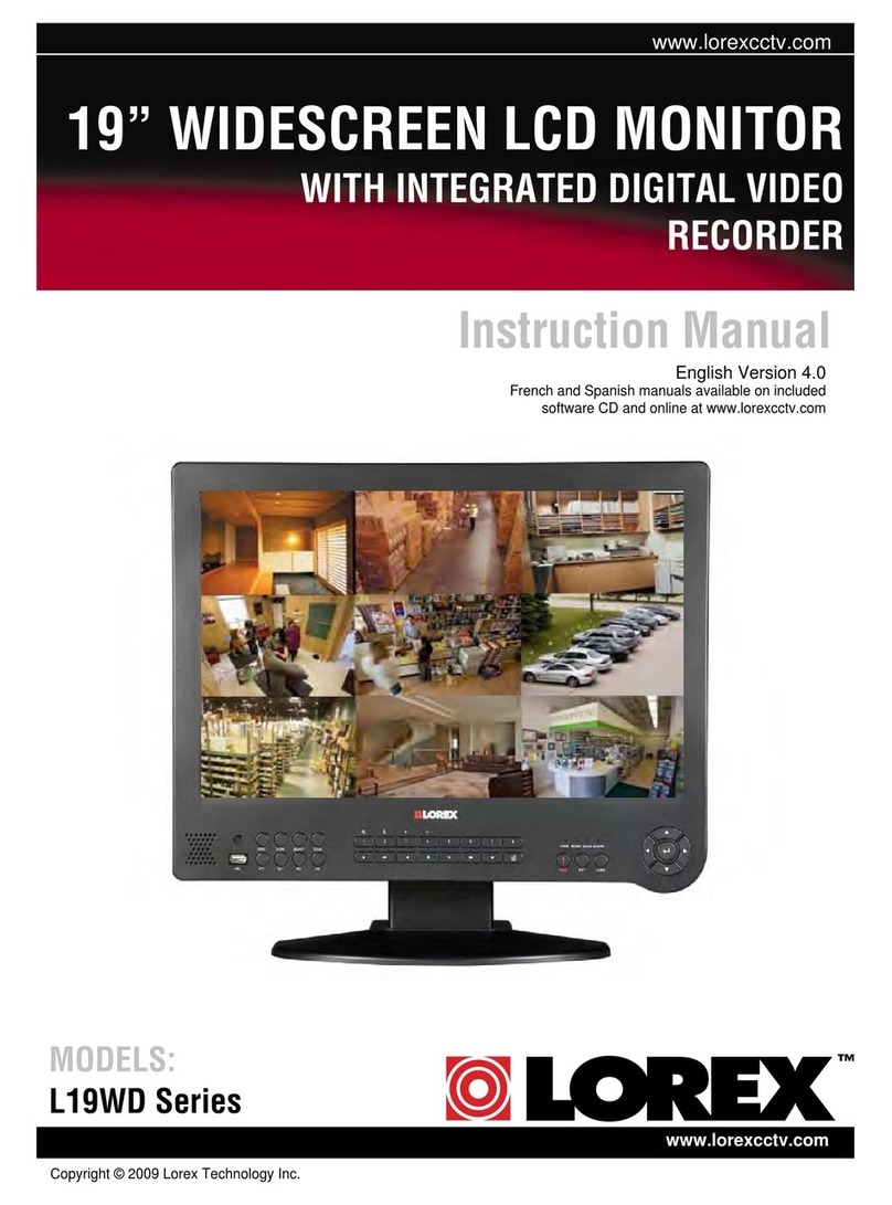 Lorex L19WD Series User manual