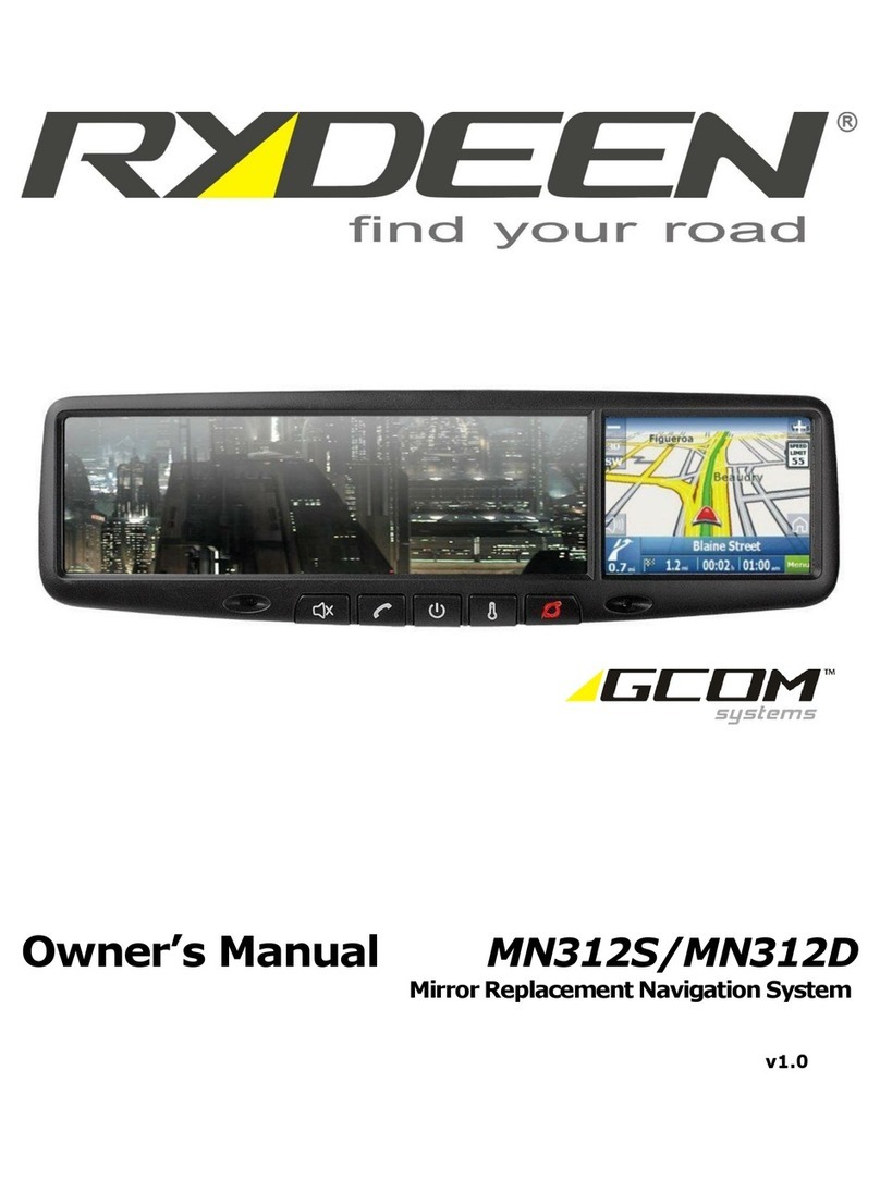 Rydeen MN312S owner's manual