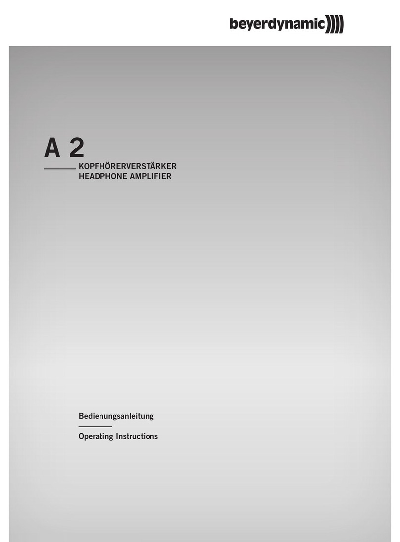 Beyerdynamic A 2 User manual