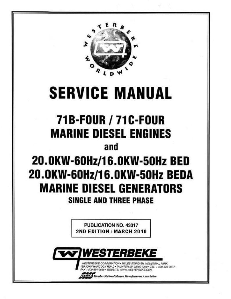 Westerbeke 71 B-FOUR User manual Westerbeke 71 B-FOUR User manual