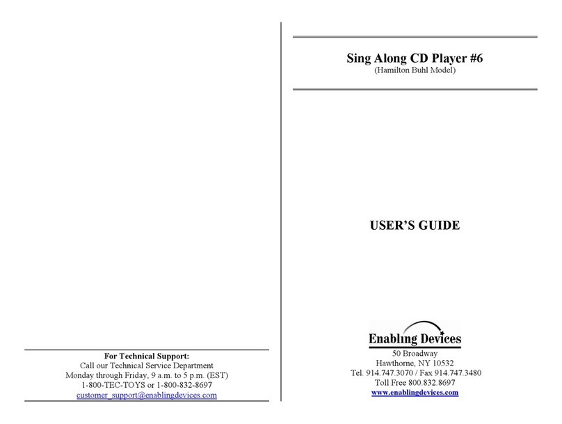 Enabling Devices Hamilton Buhl user guide