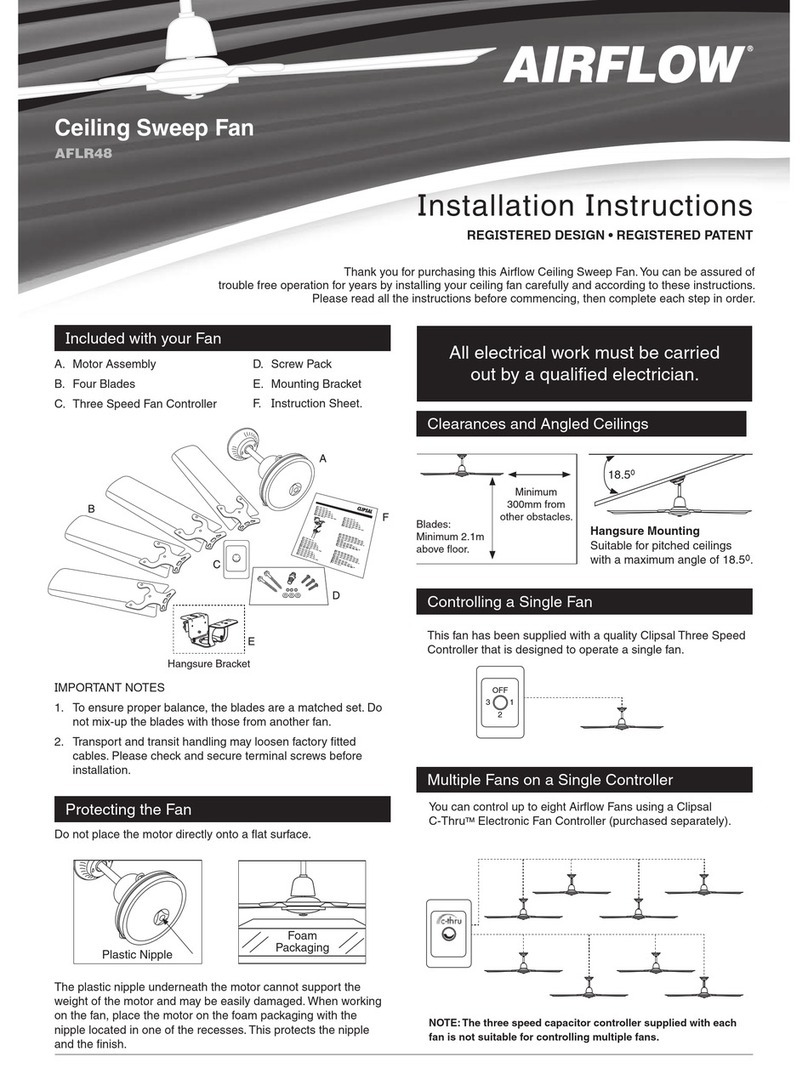 Airflow AFLR48 User manual
