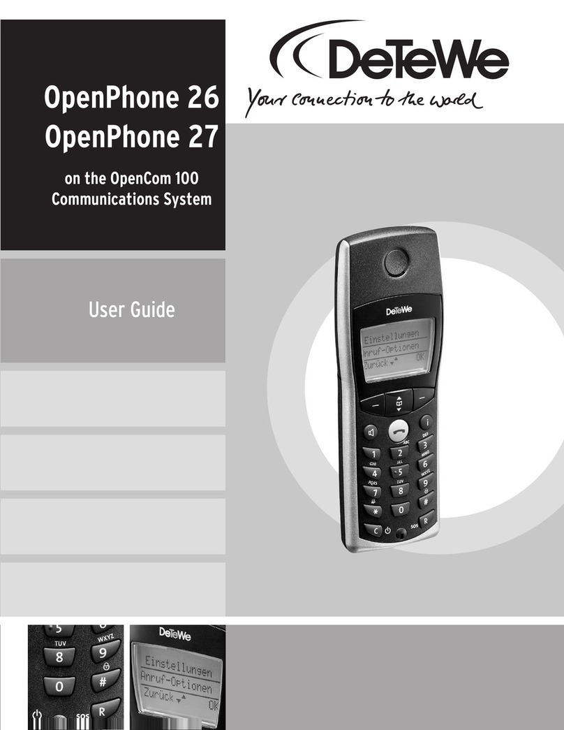 DETEWE OpenPhone 26 User manual