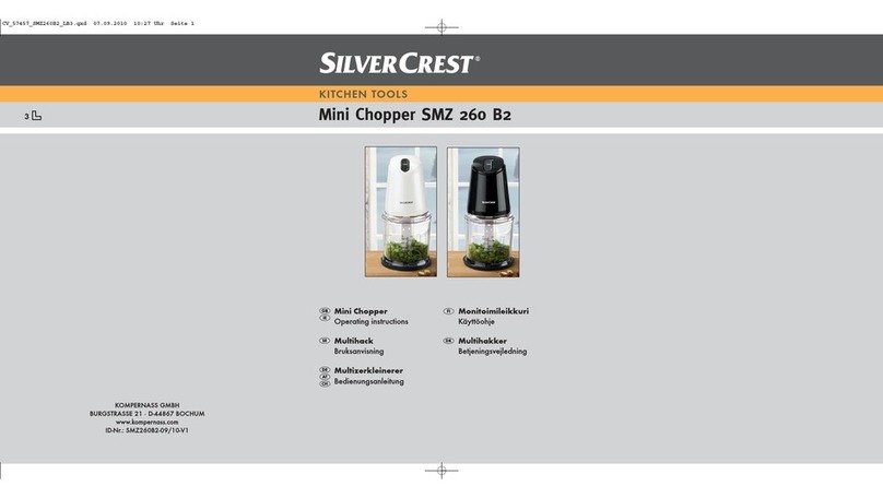 Silvercrest SMZ 260 B2 User manual