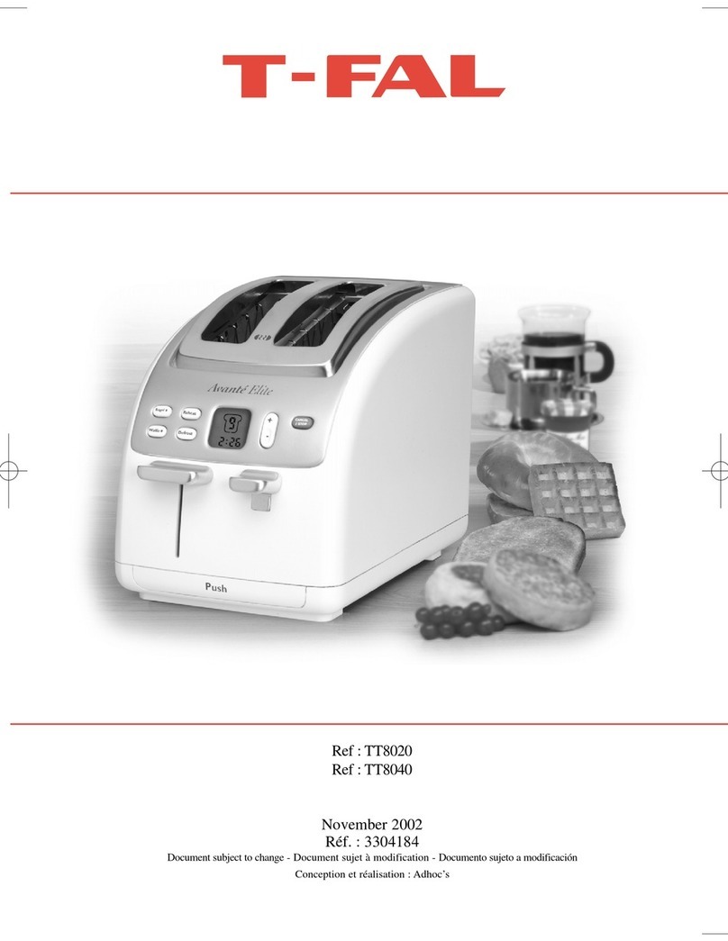 T-Fal Avante Elite Instructions for use