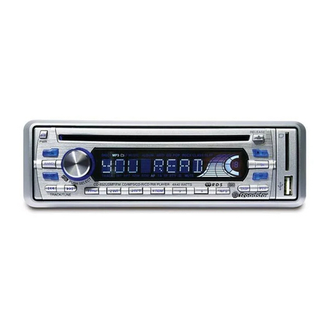Roadstar CD-652USMP/FM User manual
