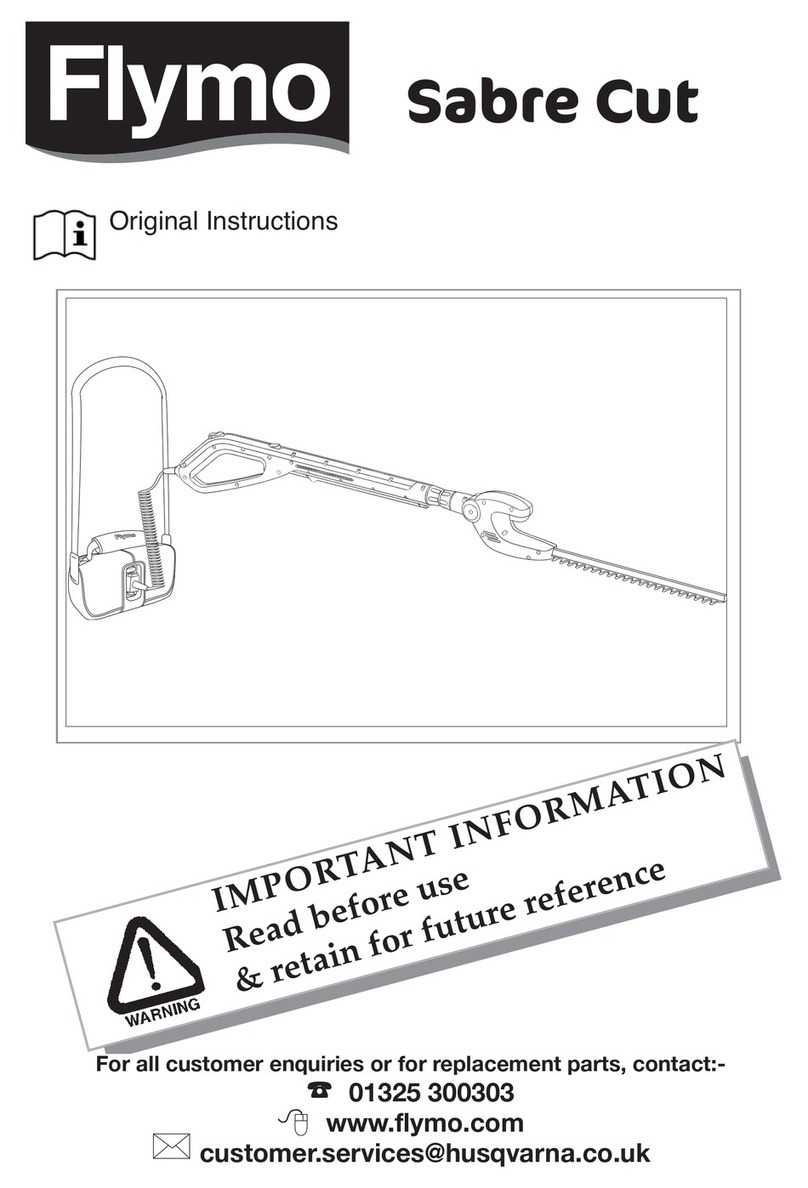 Flymo Sabre Cut User manual