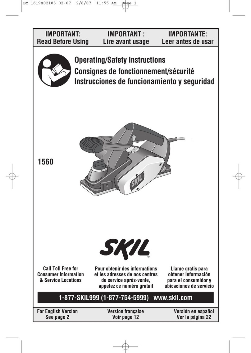 Skil 1560 Assembly instructions