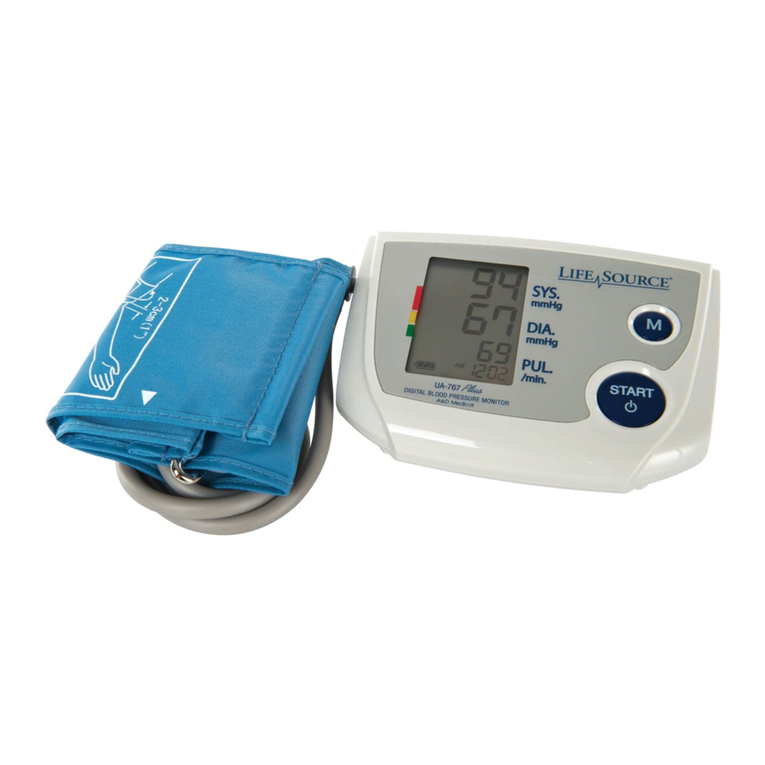 LifeSource UA-767 Plus Manual LifeSource UA-767 Plus Manual