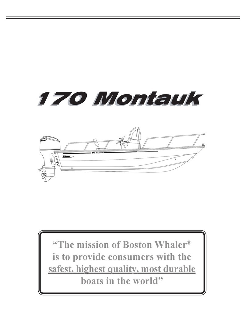 Boston Whaler 170 Montauk User manual