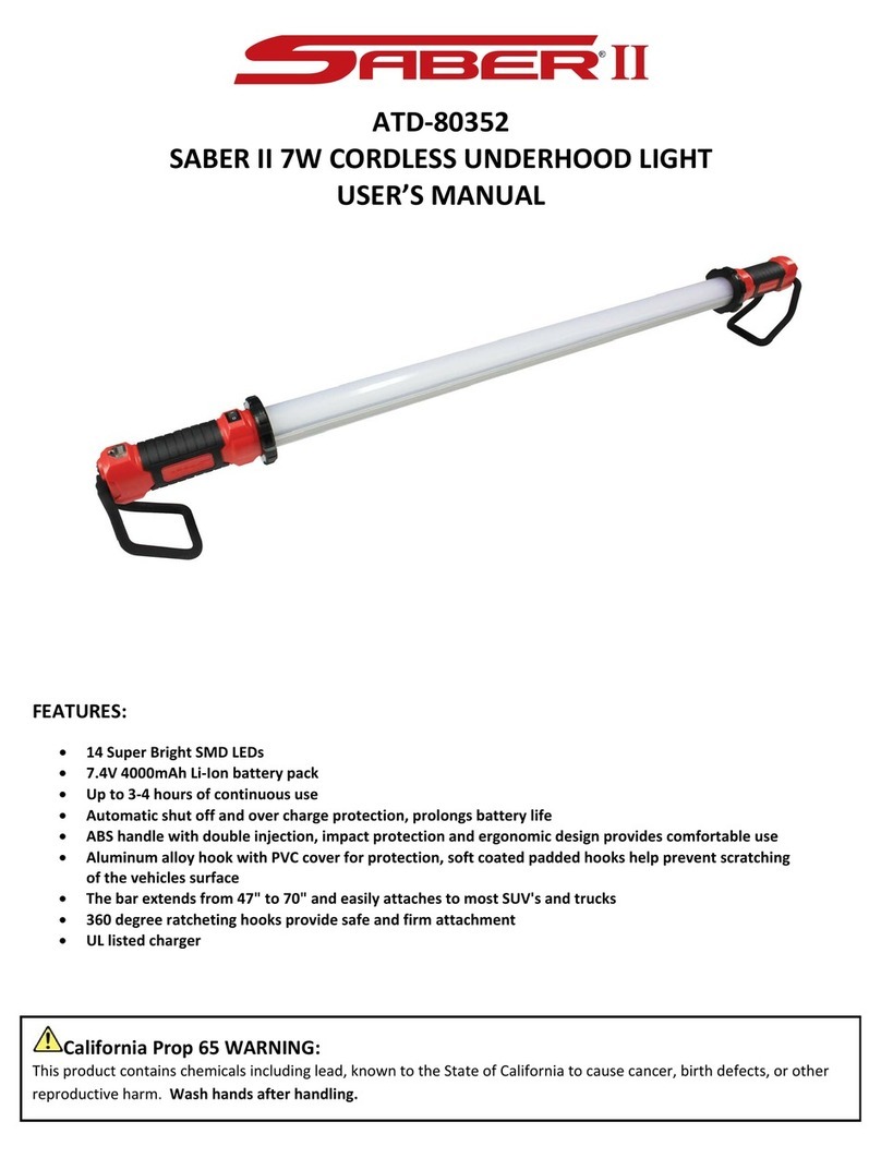 Saber Compact ATD?80352 user manual
