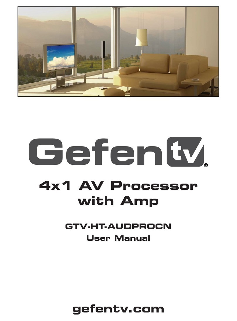 GefenTV GTV-HT-AUDPROCN user manual
