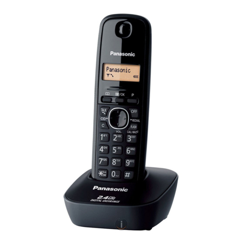 Panasonic KX-TG3411BX User manual