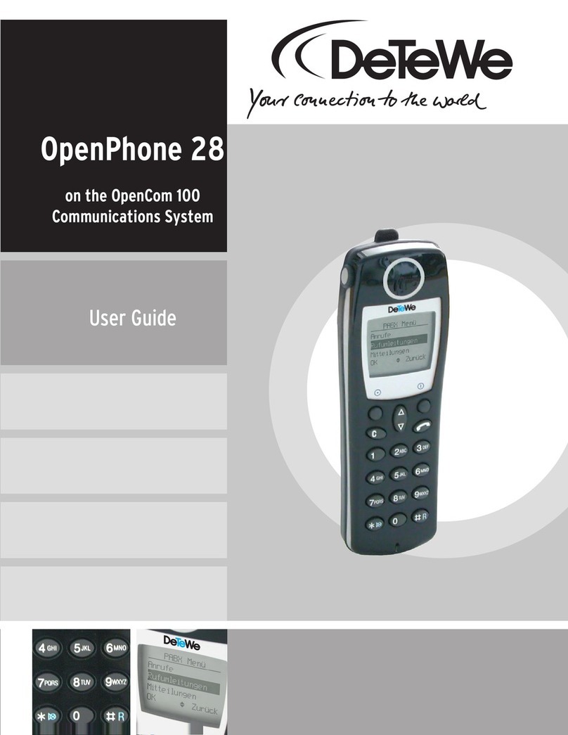 DETEWE OpenPhone 28 User manual
