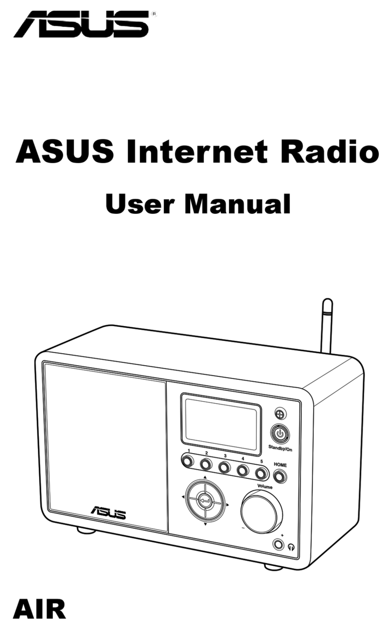 Asus Internet Radio user manual