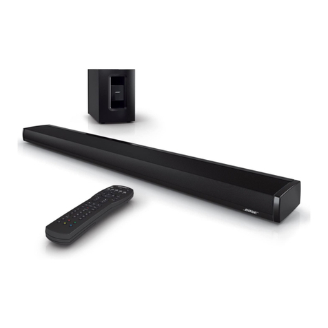 Bose CINEMATE 1 SR User manual