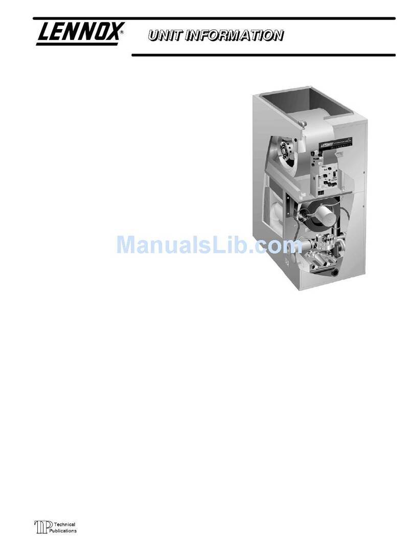 Lennox GHR32Q Installation and operation manual