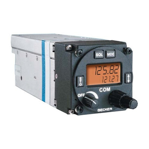 Becker AR 4201 Installation and operation guide