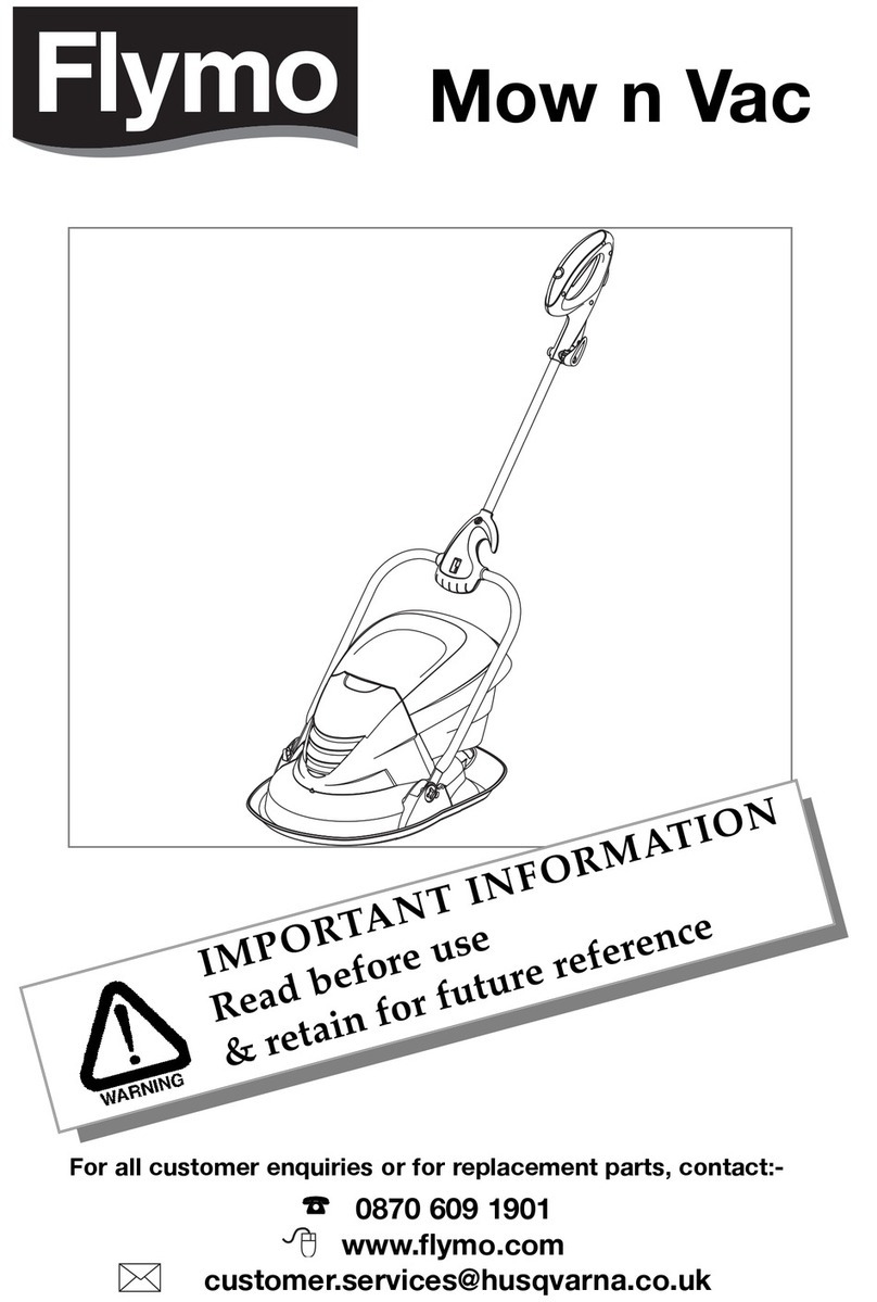 Flymo MOW N VAC User manual