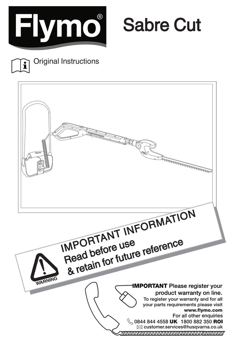 Flymo Sabre Cut User manual