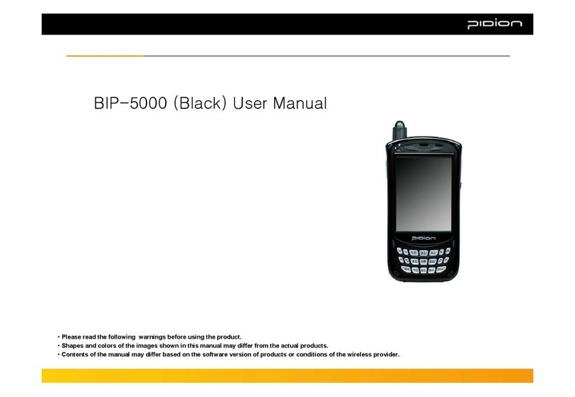 Pidion BIP-5000 User manual