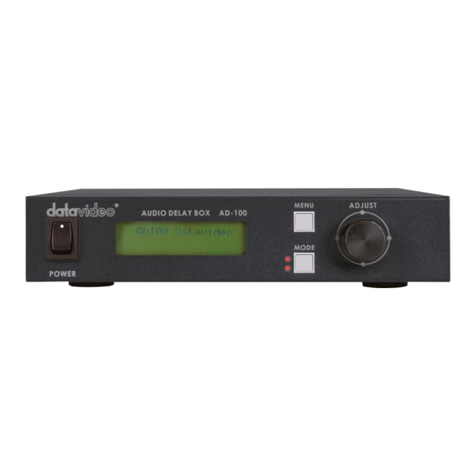 Data Video AD-100 instruction manual